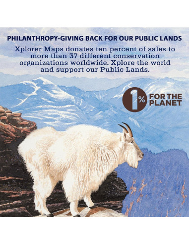 Rompecabezas 1000 piezas Xplorer Maps Parque Nacional Acadia