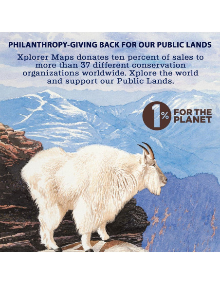 Rompecabezas 1000 piezas Xplorer Maps Parque Nacional Acadia