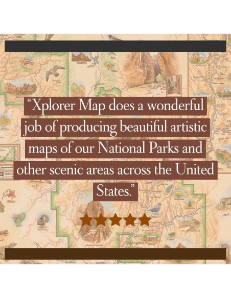 Rompecabezas 1000 piezas Xplorer Maps Parque Nacional Acadia