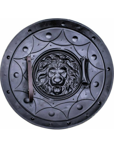Escudo Medieval de Hierro 55.88 cm con León - Decoración