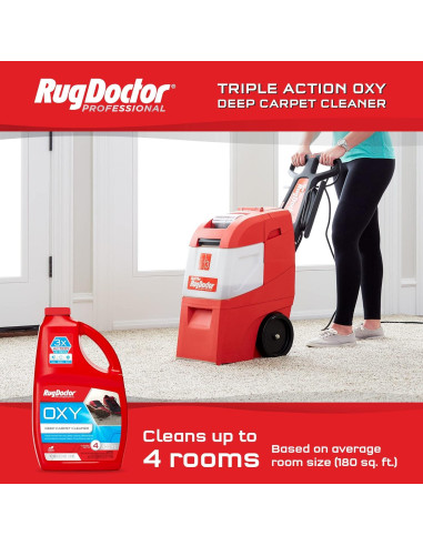 Limpiador de Alfombras Oxy Rug Doctor 1419 ml, Limpieza Profunda