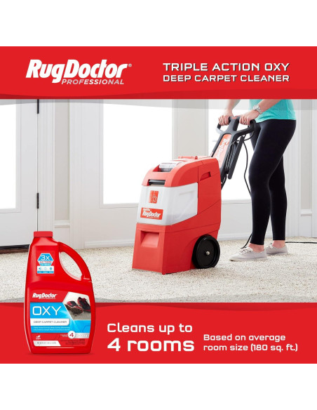 Limpiador de Alfombras Oxy Rug Doctor 1419 ml, Limpieza Profunda
