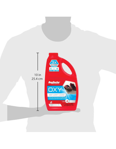 Limpiador de Alfombras Oxy Rug Doctor 1419 ml, Limpieza Profunda
