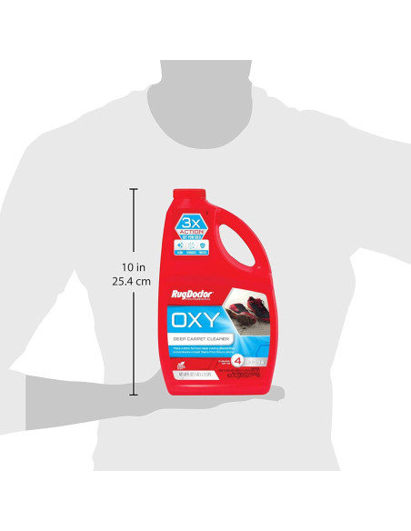 Limpiador de Alfombras Oxy Rug Doctor 1419 ml, Limpieza Profunda