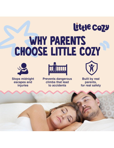 Carpa para Cuna Little Cozy Azul - Dosel Plegable 140x70 cm