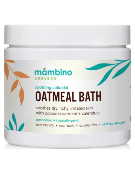 Baño de Avena Coloidal Orgánica Mambino 170 g - Alivio Piel Seca
