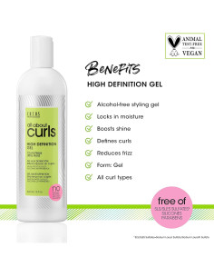 Gel de Alta Definición Todo Sobre Rizos 450g - Sin Frizz 2