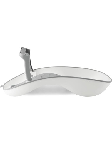 Soporte de Baño PandaEar Plegable para Bebés 0-6 Meses Gris