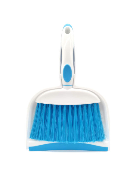 Juego de Escoba y Recogedor Mini BSMstone Azul 16x24 cm