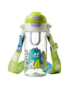 Taza para Niños bc babycare 600ml Verde a Prueba de Fugas