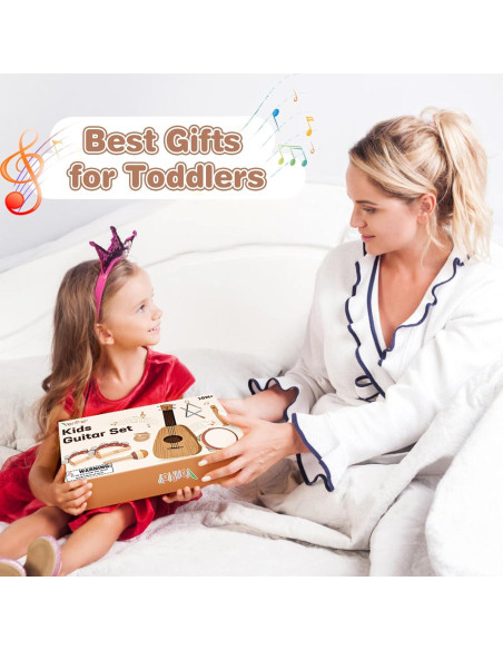 Juego de Guitarra Vanplay para Niños 7 Piezas Musicales