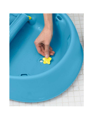 Bañera Infantil 3 Etapas Skip Hop Moby Azul 0-11.3 kg