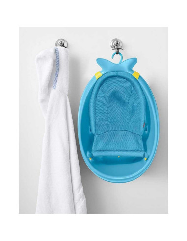 Bañera Infantil 3 Etapas Skip Hop Moby Azul 0-11.3 kg