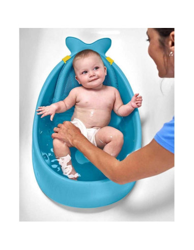 Bañera Infantil 3 Etapas Skip Hop Moby Azul 0-11.3 kg