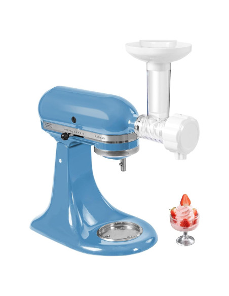 Accesorio de Helado MEILEYII para Batidora Kitchenaid - Sorbete y Yogur Saludable