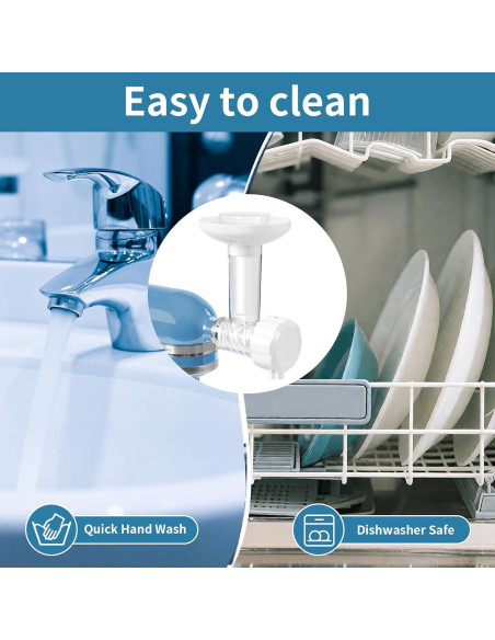 Accesorio de Helado MEILEYII para Batidora Kitchenaid - Sorbete y Yogur Saludable