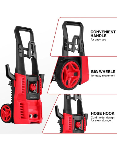 Lavadora a Presión Eléctrica PowerSmart 1850 PSI 1.0 GPM