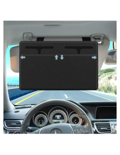 Extensor de Visera Solar NAZZO Negro para Coche Universal