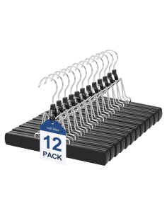 Perchas de Madera Antideslizantes TOPIA HANGER 12 Unidades