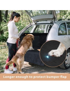 Forro de Carga para Perros F-color Negro 139.7x205.7cm Antideslizante 2