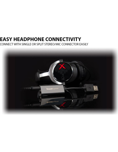 Adaptador de Sonido USB Externo Creative Sound Blaster Play! 3 24-Bit