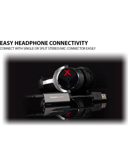 Adaptador de Sonido USB Externo Creative Sound Blaster Play! 3 24-Bit