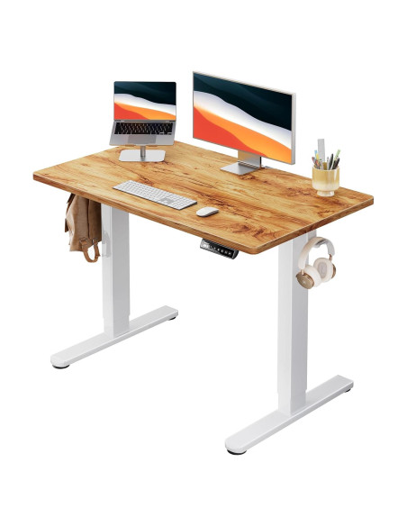 Escritorio de Pie Eléctrico HUANUO 101.6x61 cm Ajustable