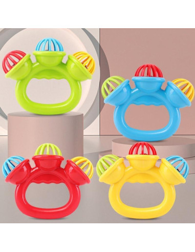 BESTonZON 3PCS Campanas de Mano para Bebés Juguetes Musicales