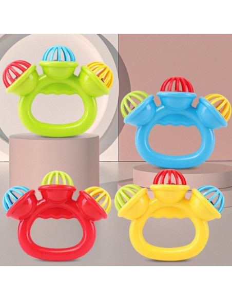 BESTonZON 3PCS Campanas de Mano para Bebés Juguetes Musicales