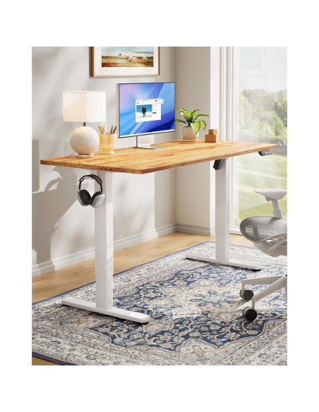 Escritorio de Pie Eléctrico HUANUO 101.6x61 cm Ajustable