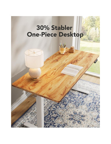 Escritorio de Pie Eléctrico HUANUO 101.6x61 cm Ajustable