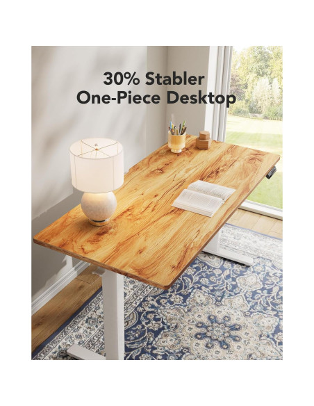 Escritorio de Pie Eléctrico HUANUO 101.6x61 cm Ajustable