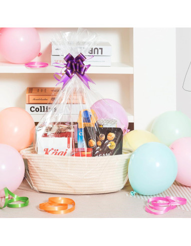 Cestas de Almacenamiento MINTWOOD 5 Piezas Beige Algodón