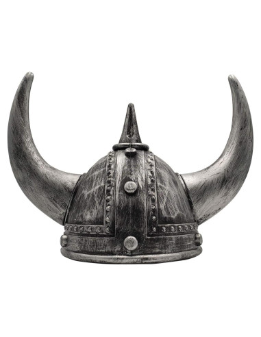 Casco Vikingo con Cuernos LOOYAR para Halloween 21 cm