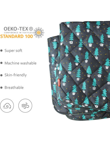 Manta para Bebé Moonsea Edredón Microfibra 99x119 cm