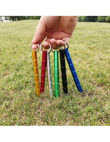 Llave de Defensa Personal de Aluminio para Mujeres - 14 cm