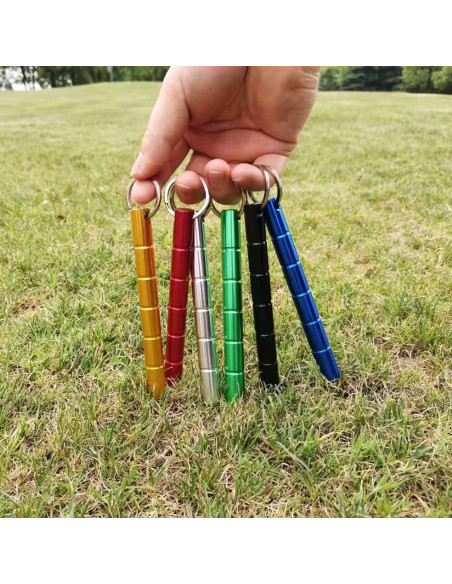 Llave de Defensa Personal de Aluminio para Mujeres - 14 cm