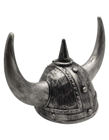 Casco Vikingo con Cuernos LOOYAR para Halloween 21 cm