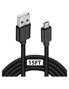 Cable Micro USB DEEGO 4.57m Carga Rápida Compatible PS4