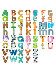 Letras Magnéticas para Niños IFIYOOY 52 Piezas ABC
