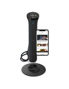Cocedor Sous Vide Anova Culinary Nano 2.0 - Negro con Base