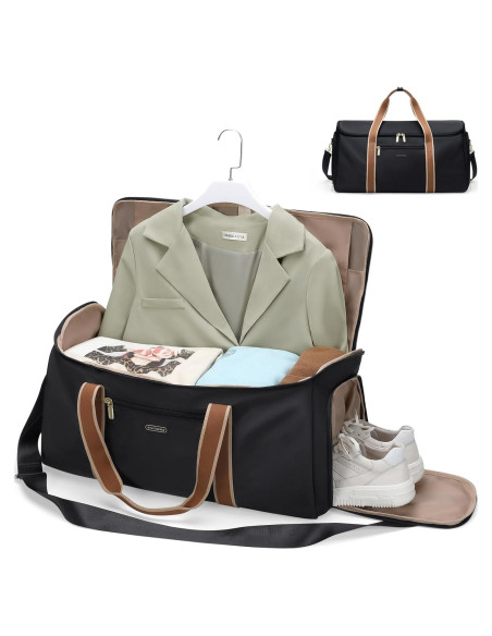 Bolsa de Viaje Convertible GOLF SUPAGS para Mujeres - Negro