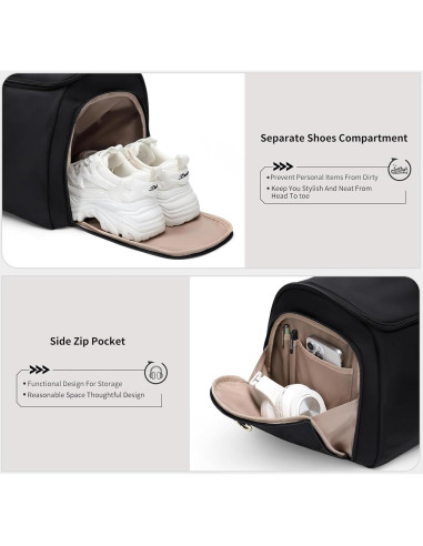 Bolsa de Viaje Convertible GOLF SUPAGS para Mujeres - Negro