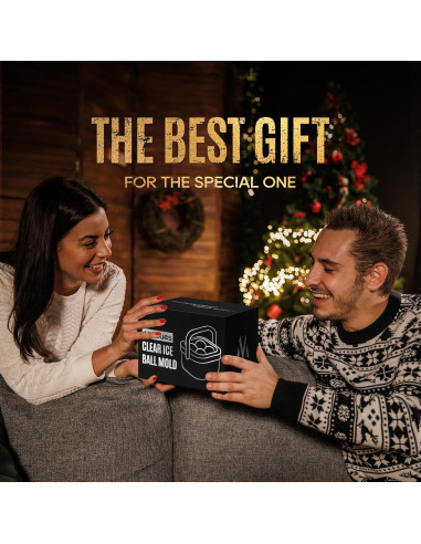 Molde para Hielo en Bola Mooues 2.4" Silicona Negra