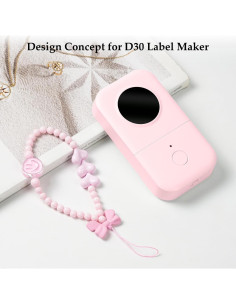 Cinta de Pulsera Rosa Phomemo D30 - Accesorio Decorativo 2