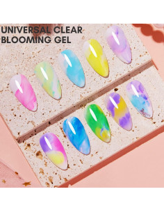 Esmalte de Uñas en Gel Vishine 16ml - 2 Pcs Floral Acuarela 2