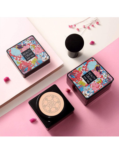 Crema CC NUIBO 15 ml x2 con Esponjas de Hongo Natural