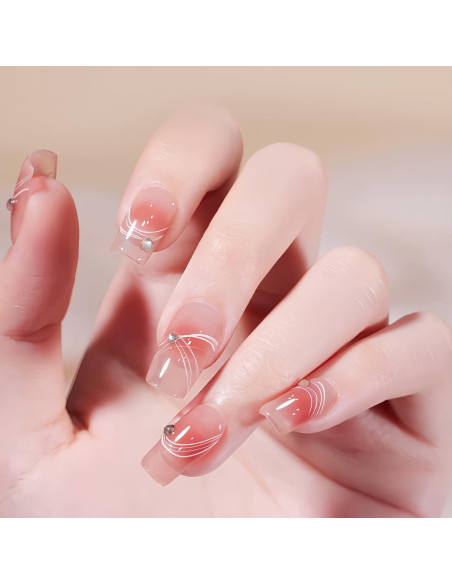 Esmalte de Uñas en Gel Vishine 16ml - 2 Pcs Floral Acuarela