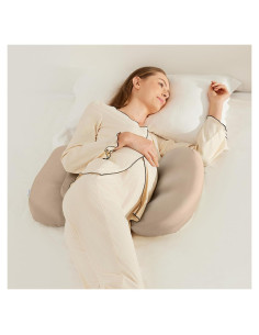 Almohada de Embarazo COZYREST Ajustable TENCEL Refrigerante