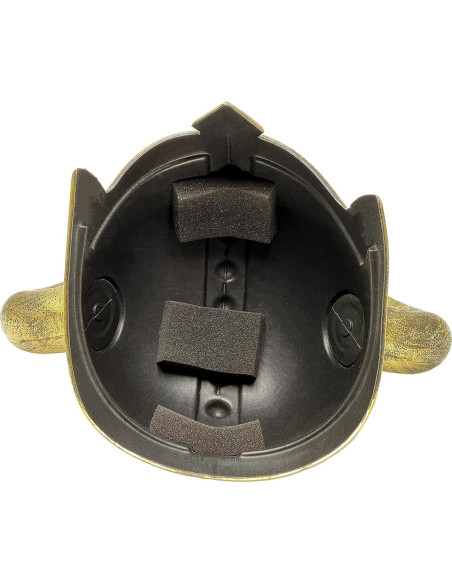 Casco Vikingo con Cuernos Adulto LOOYAR para Halloween 37x27cm